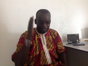 Lansana Diawara, président de l'AGUIB 