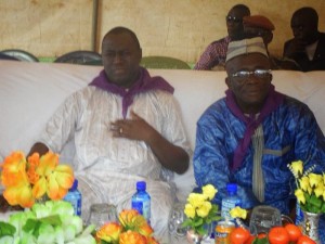 Paul Moussa Diawara et Soriba Sorel Camara, respectivement Directeur Général de l'OGP et Gouverneur de la ville de Conakry
