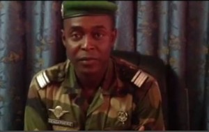 Le commandant Mamadou Alpha Barry Porte parole de la Gendarmerie 