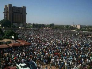 Marche des Burkinabès contre Blaise  Compaoré