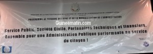 Atelier de validation, Fonction publique, Guinée