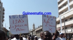 Manifestation contre les assassinats, Union des amis de Cosa