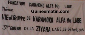 Banderole, Karamoko Alpha Mo Labé, 