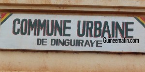 Dinguiraye, commune urbaine