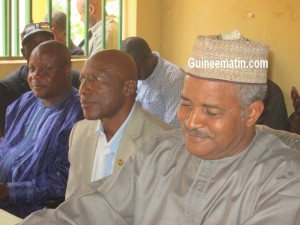 El Bah Ousmane et sa délégation