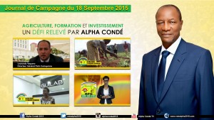 RPG, Journal de la Campagne du 18 Septembre - Agriculture, Formation et Investissements