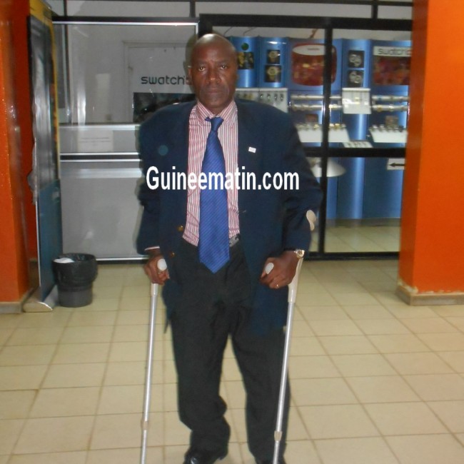 Thierno Saïdou Diakité, handicapé