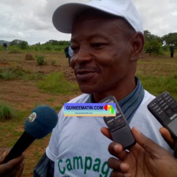 capitaine Nyankoye Kpogomou, chef de la section préfectorale eaux et foret de Kindia