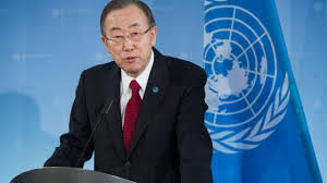 Ban Ki-Moon, Secrétaire Général de l’ONU,