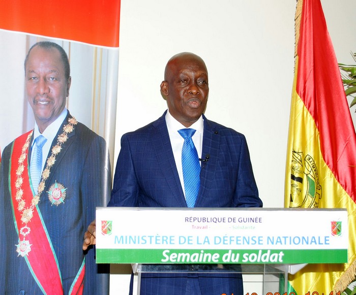Docteur Mohamed Diané, ministre d’Etat, ministre de la défense nationale