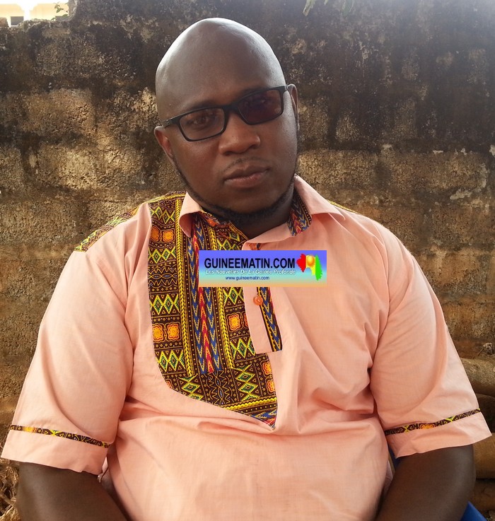 Aly Touré, président de la jeunesse de Tobolon