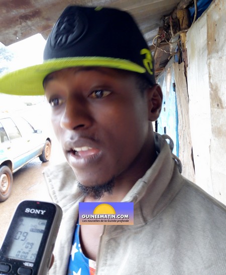 Mamadou Mouctar Diallo, conducteur de taxi-moto