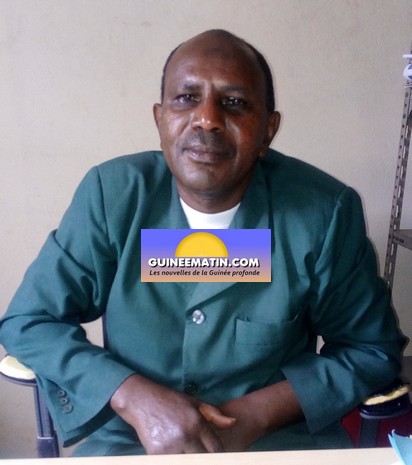 Mamadou Alpha Diallo, chargé des examens à la direction régionale de l'Enseignement Technique et de la Formation Professionnelle
