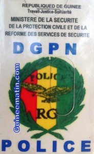 Police nationale, Guinée, Conakry, 