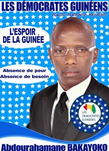 Abdourahmane Bakayoko, les Démocrates Guinéens