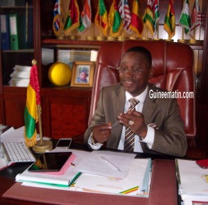 Sanoussy Bantama Sow, ministre des Guinéens de l'Etranger 