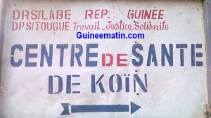 centre de santé de Koin, Tougué, Koïn