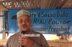 Bah Ousmane, président de l'UPR