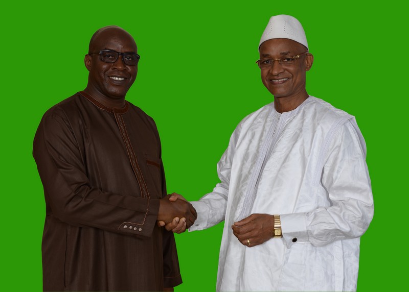 Fodé Oussou et Cellou Dalein