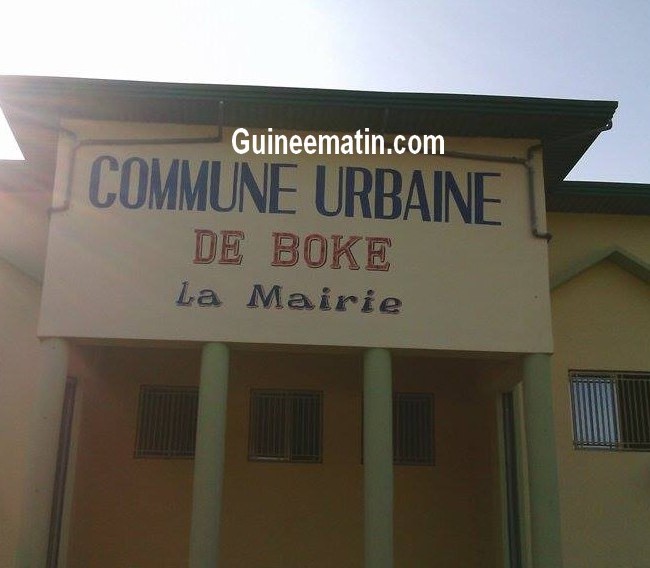 Boké, Mairie de la commune urbaine