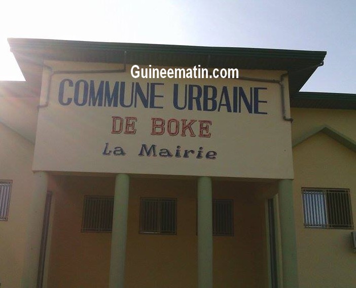 Boké, Mairie de la commune urbaine