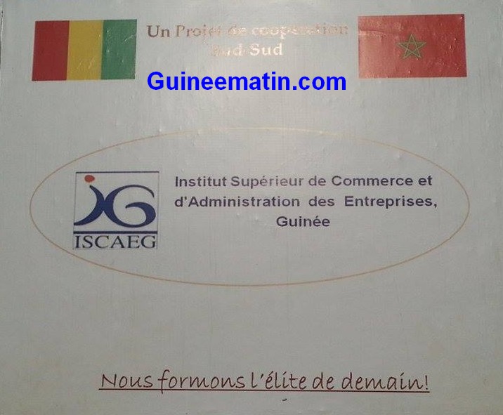 ISCAEG, institut Supérieur de commerce et d'administration des Entreprises en Guinée (ISCAEG) sis à Petit-Simbaya