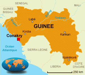 carte Guinée
