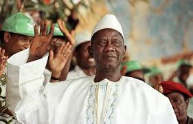 feu Lansana Conté, ancien président de la République de Guinée