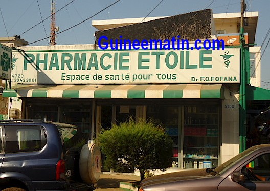Pharmacie étoile, chez Docteur Fodé Oussou Fofana
