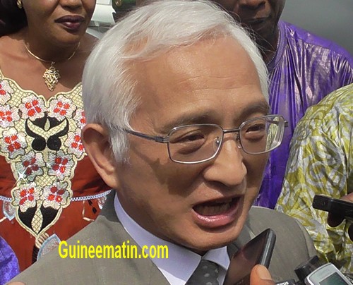 Son excellence Hasama Hisanobu, ambassadeur du Japon en Guinée