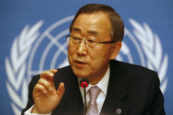 Ban Ki-Moon, secrétaire général de l'ONU