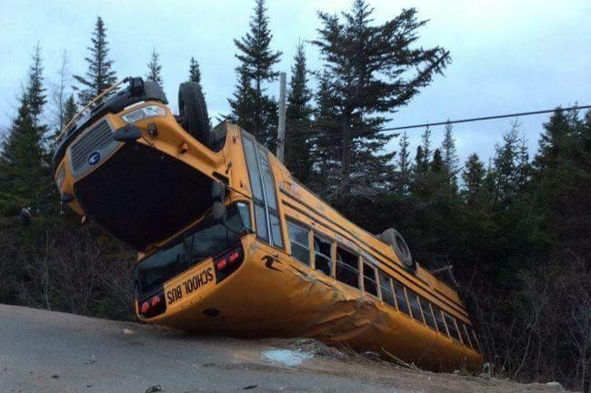 Accident, bus