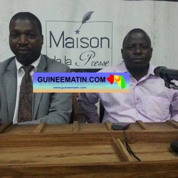 Me Amadou Oury Diallo et Me Michel  Sonomou, avocats de Bah Oury