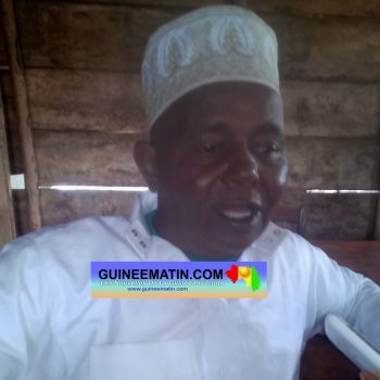 Elhadj Mamadou Timbo Diallo, président  de la filière préfectorale de revendeurs de bois