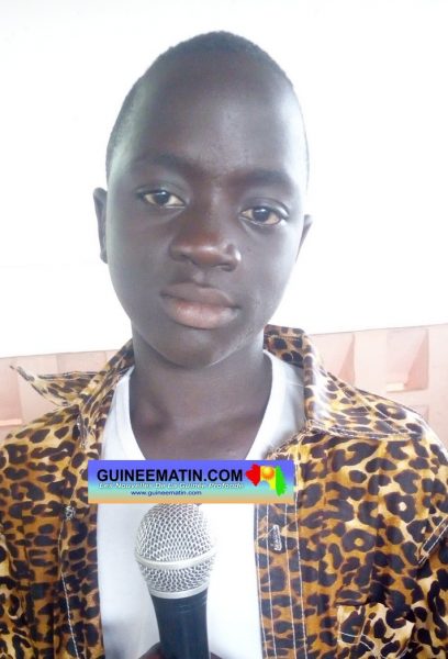 Check Oumar Fofana, élève de la 6ème année au Groupe Scolaire le Prince,