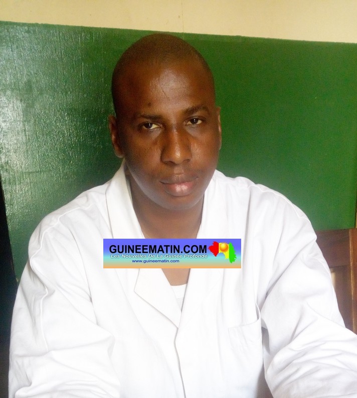 Docteur Mamadou Aliou Diallo, médecin assistant au service ORL- CCF de l'hôpital national Donka basé à l'hôpital Jean Paul II.jpg1