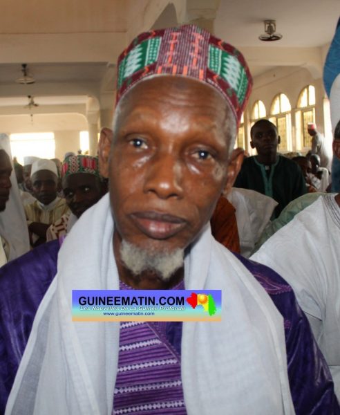 Elhadj Mamadou Saidou Diallo, imam râtib de la mosquée de Bambéto, 
