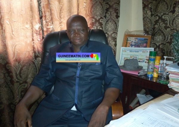 Jean Guilavogui, inspecteur régional de l'enseignement technique et de la formation professionnelle de N'Zérékoré