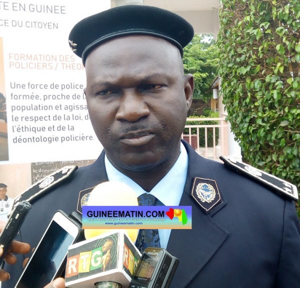 Mamadou Camara, contrôleur général de la police, directeur central de la sécurité publique, 