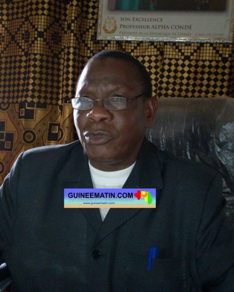 Moussagbè Diakité, Directeur Préfectoral de l’Education de N’zérékoré,