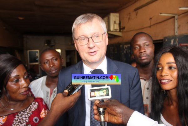 Son Excellence Matthias Veltin, ambassadeur d'Allemagne en Guinée
