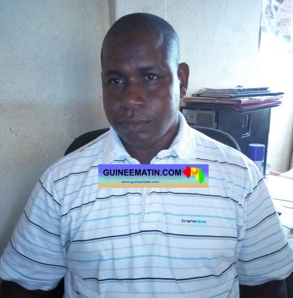 Alhassane Diallo, chargé des examens à la DPE de Télimélé