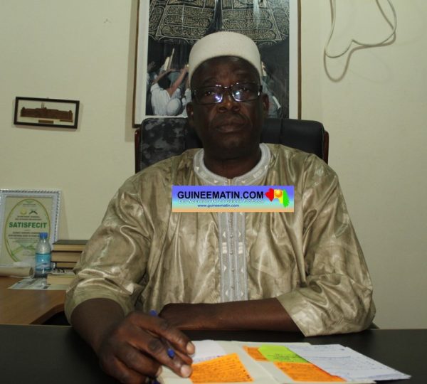 Ansoumane Condé, ministre conseiller à la présidence et président de la commission d’organisation du Hajj 