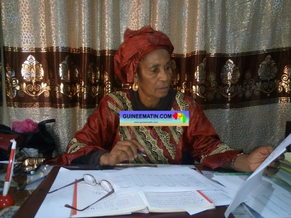 Directrice Préfectorale de l’Education de Labé, Hadja Aissatou Diouldé Diallo,