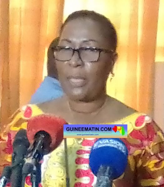 Dr Makalé Traoré de la coalition femmes et filles de Guinée,