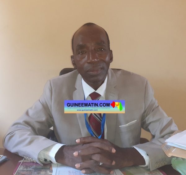 Elhadj Amara Balato Keïta, chef du centre lycée  Kipé,
