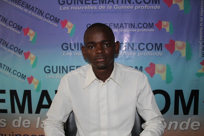 Ibrahima Kalil Diallo, président du Collectif des Jeunes Démocrates de Guinée