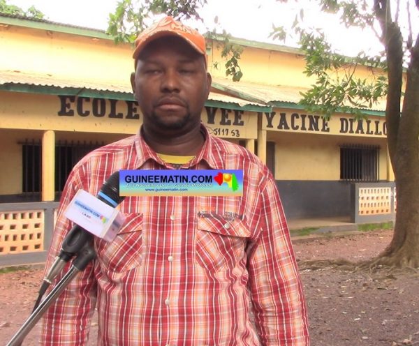 Ibrahima Tountouroun SOW, surveillant général du groupe scolaire Yacine Diallo,