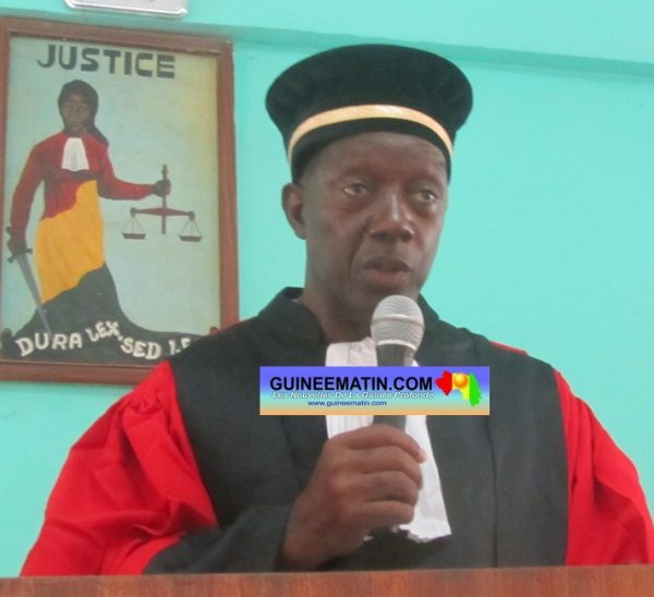 Mamadou Aliou Dramé, président de la Cour d'Appel