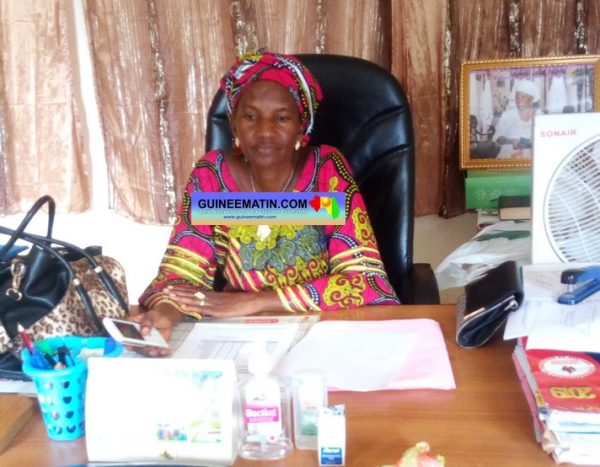 Mme Camara Hassanatou Diallo, Directrice préfectorale de l'éducation de Boffa